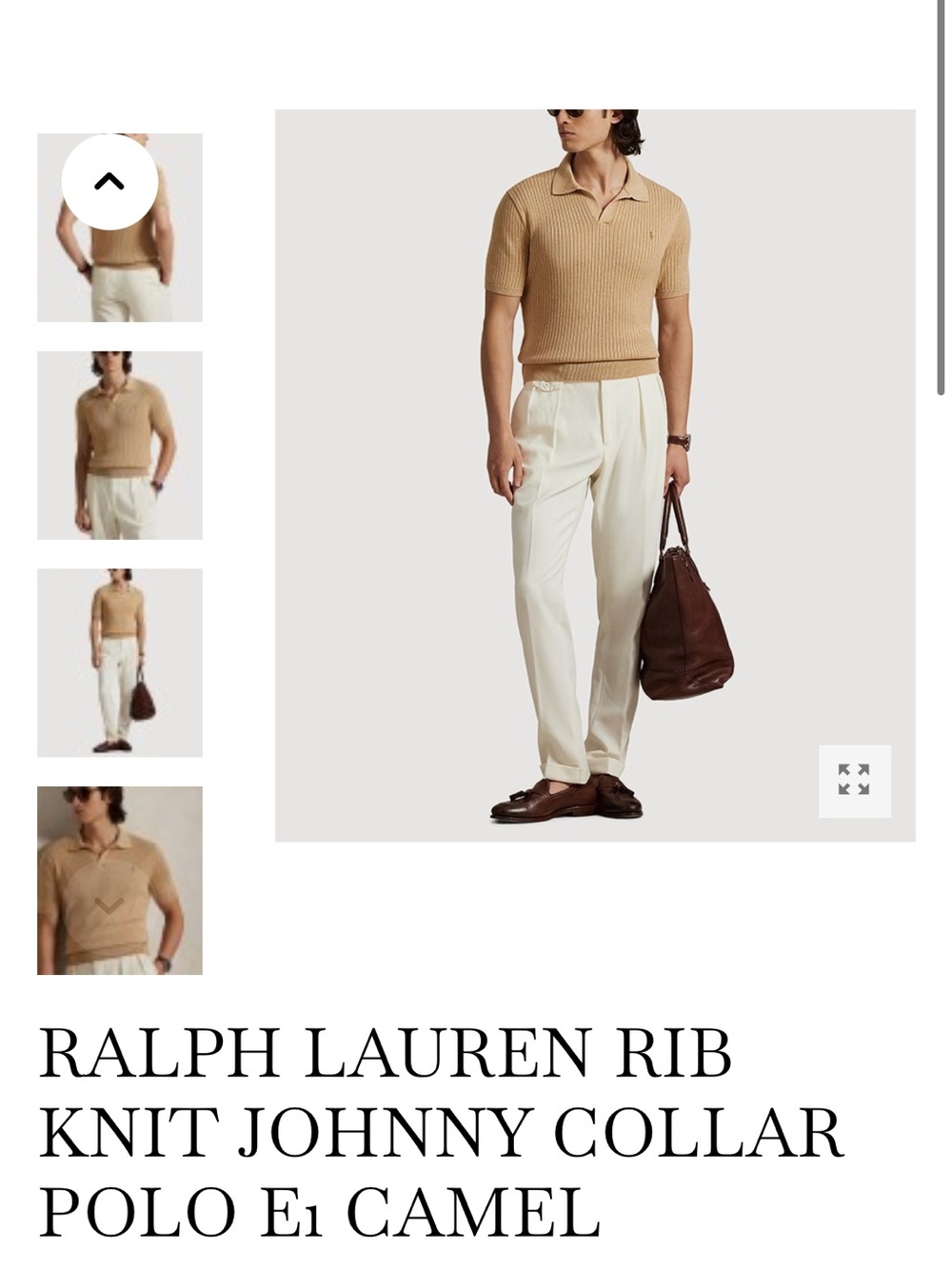Polo Ralph Lauren Johnny collar sweater - Picture 4 of 5
